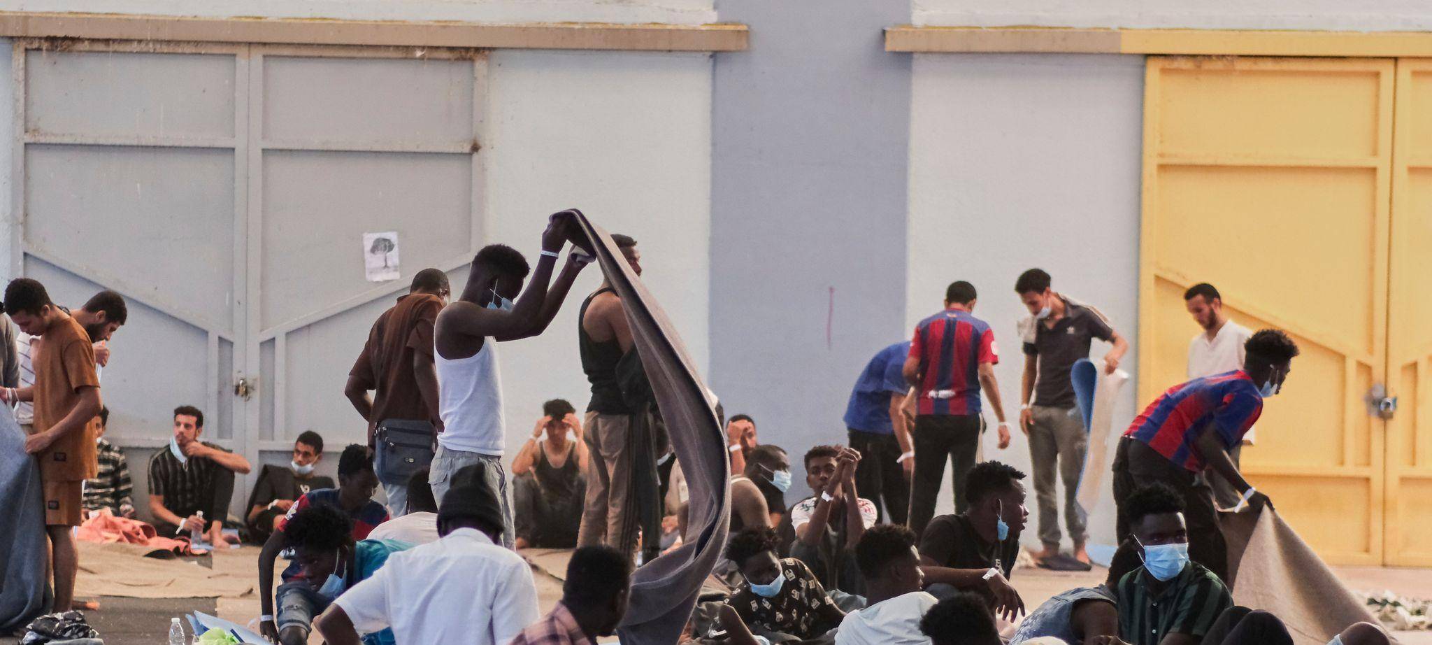 Migranten in Griechenland