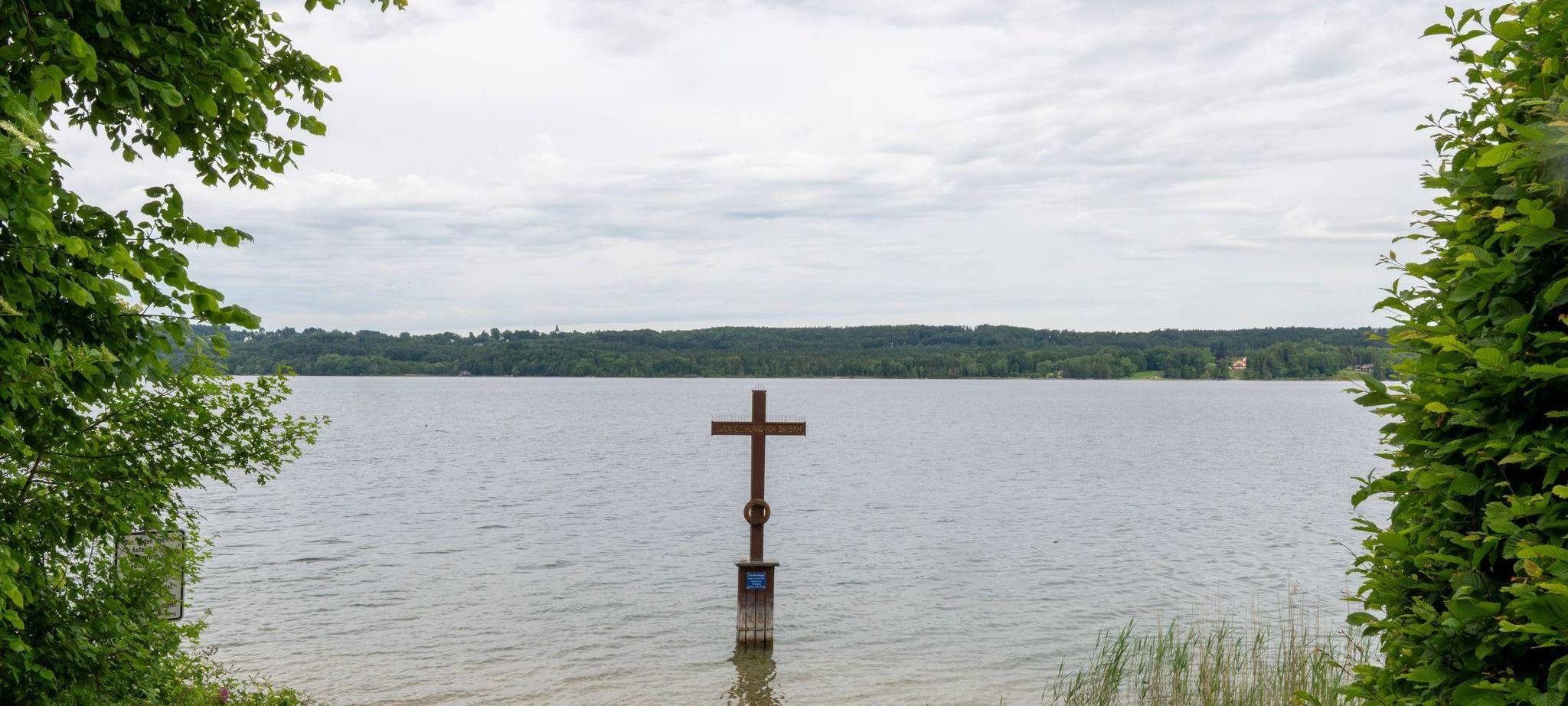 Kreuz im Starnberger See