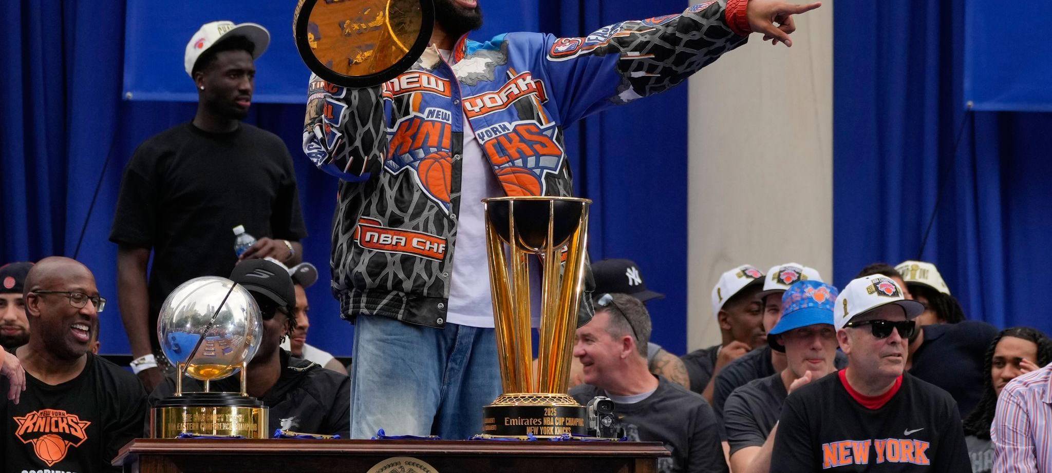 Knicks - Meisterschaftsparade in New York