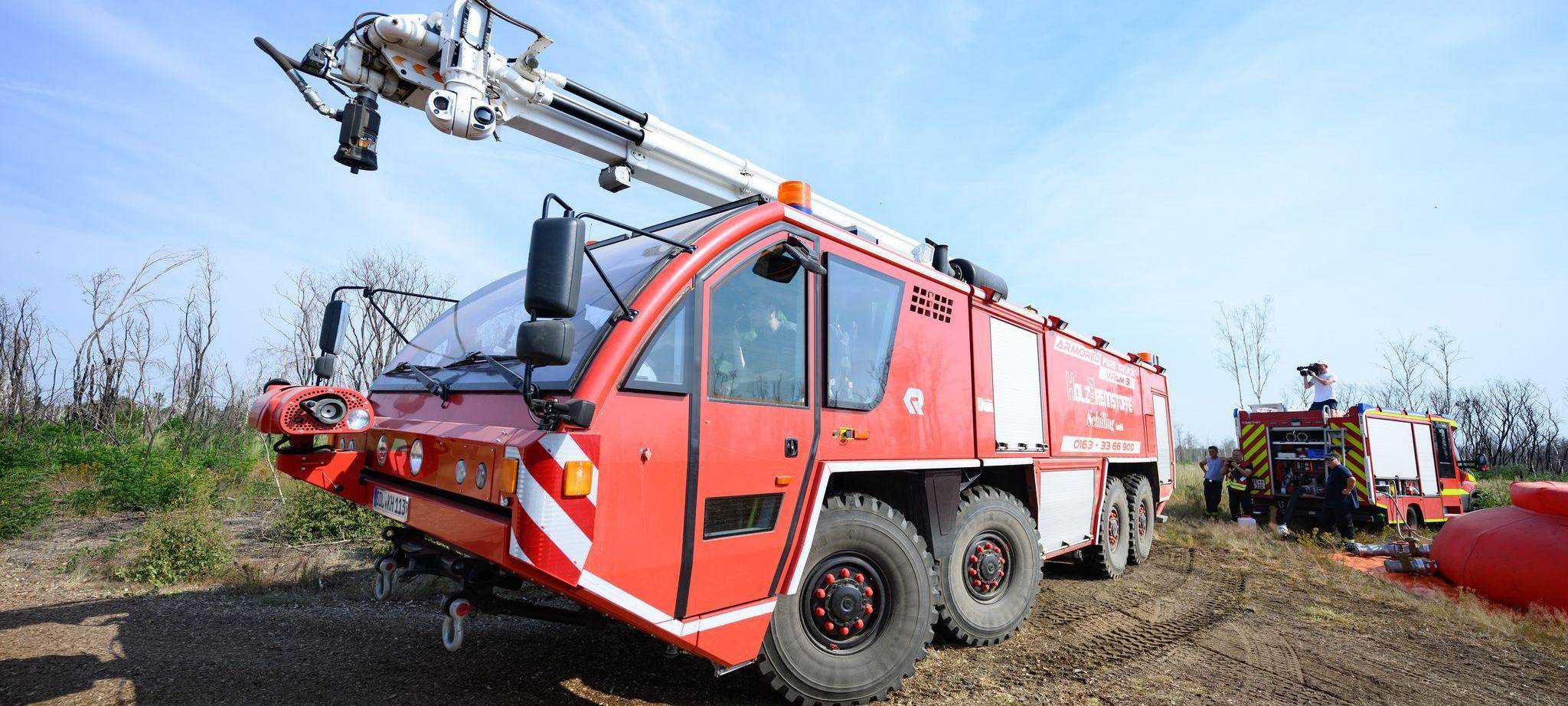 Waldbrand Gohrischheide