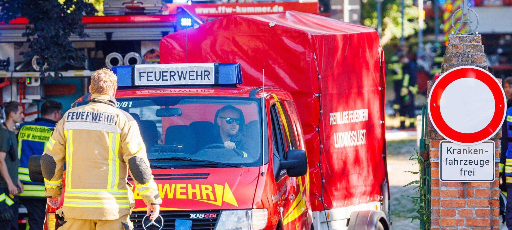 Tote bei Brand in einem Krankenhaus
