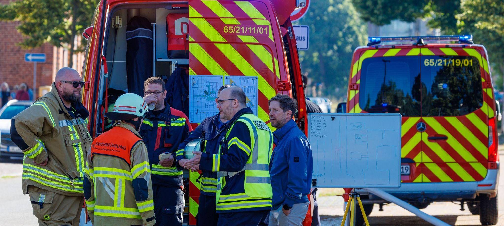 Tote bei Brand in einem Krankenhaus