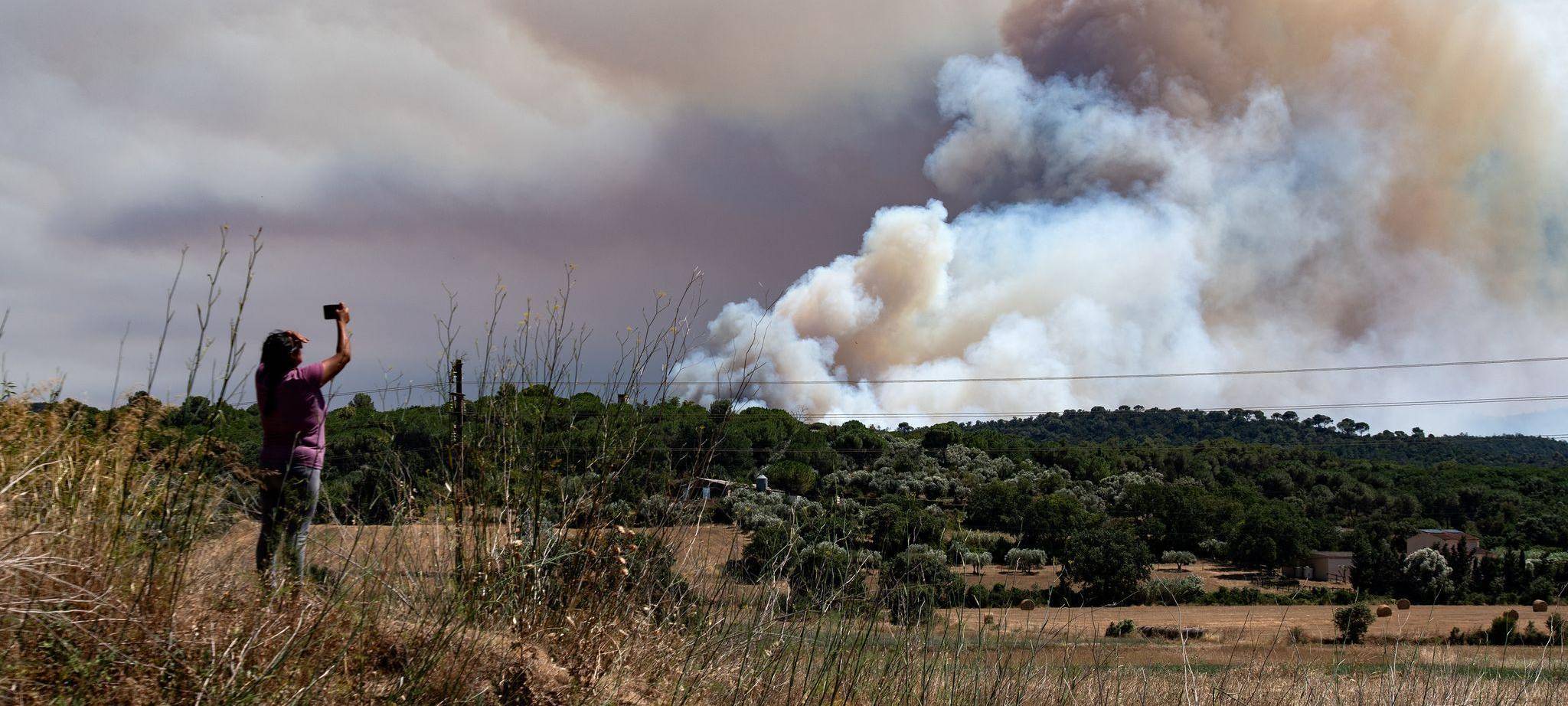 Waldbrände in Spanien