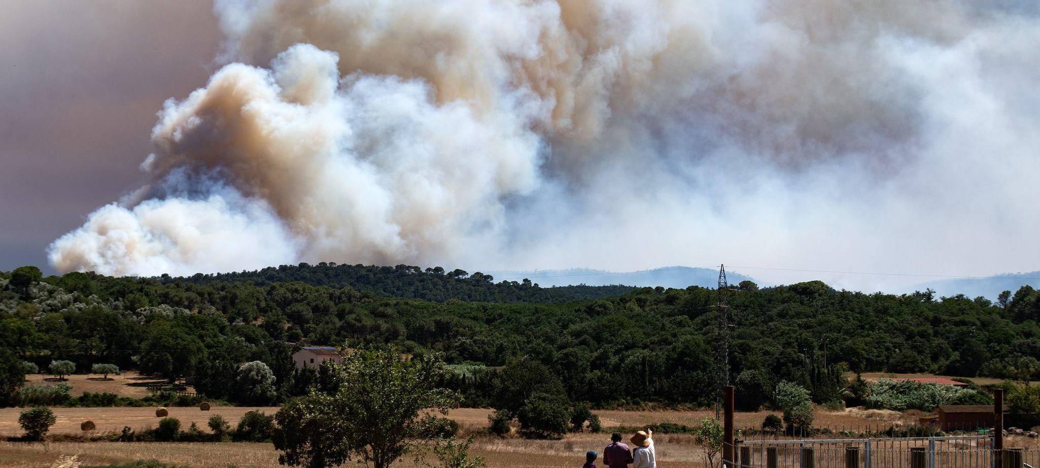 Waldbrände in Spanien