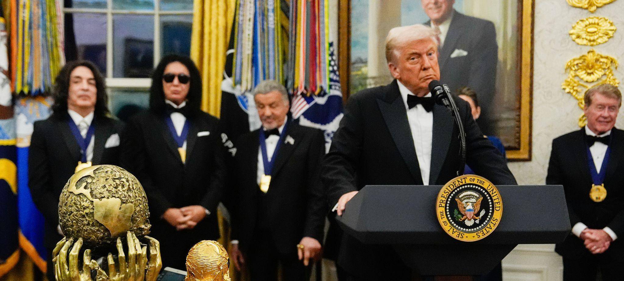 US-Präsident Trump verleiht Kennedy-Preis