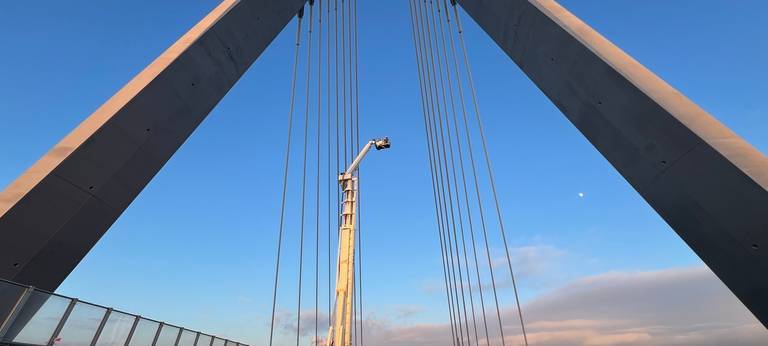 Leverkusener Rheinbrücke - war das Eischaos vermeidbar?