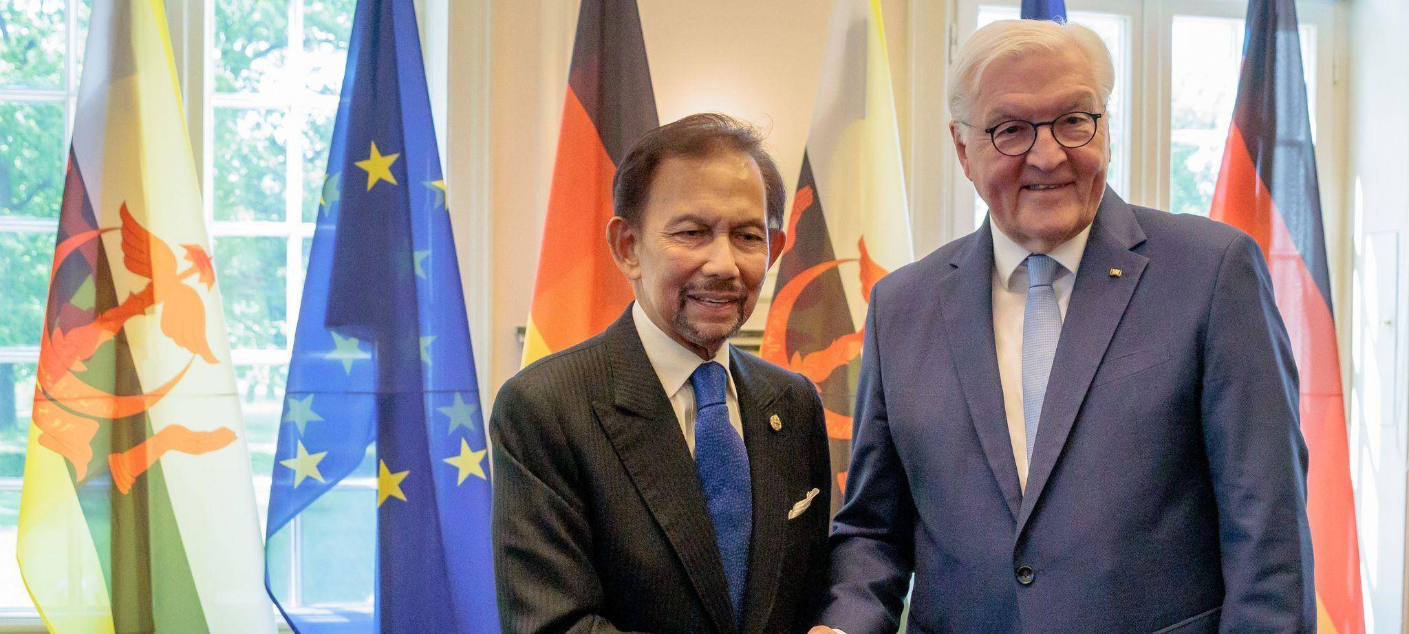 Bundespräsident Steinmeier empfängt Sultan von Brunei