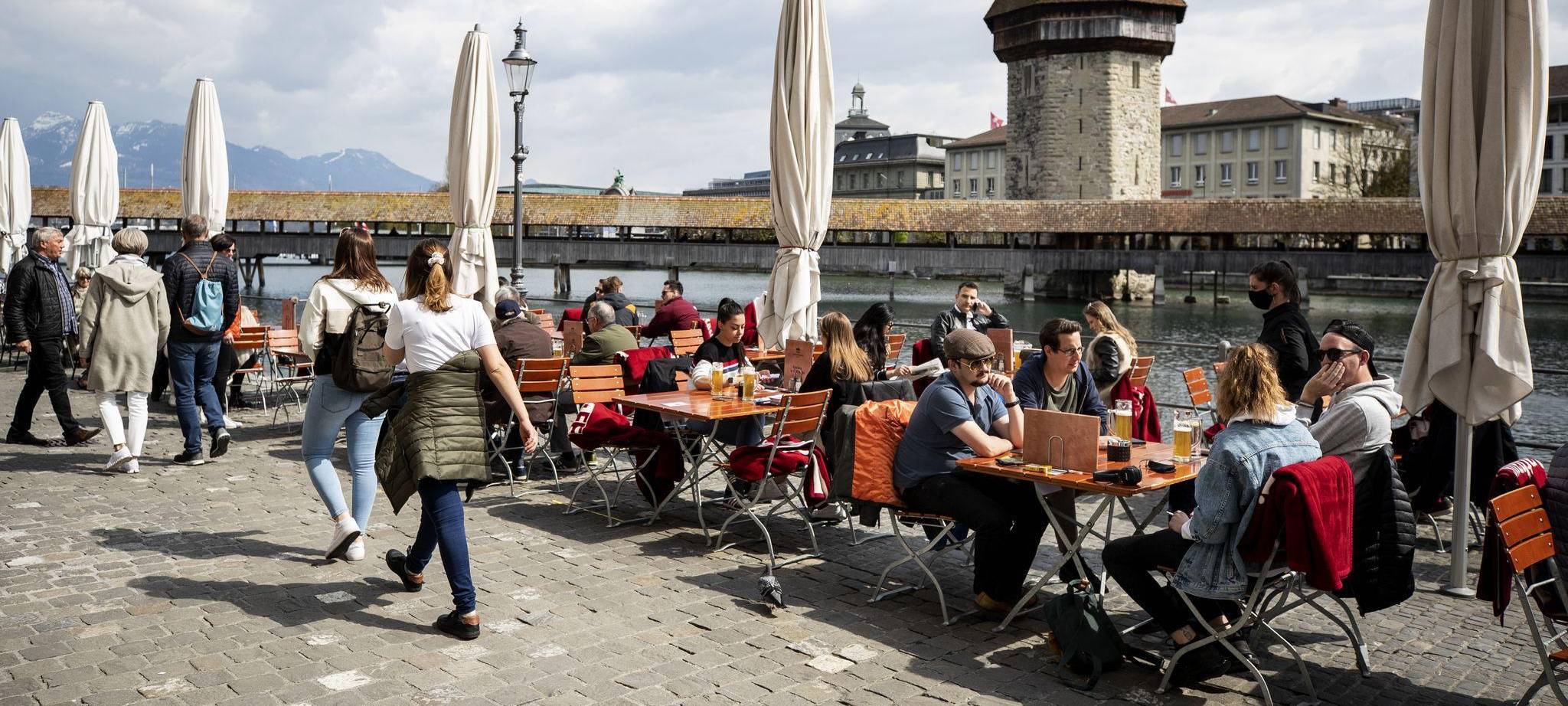Brandalarm an der Kappelbrücke in Luzern - Spinnen?