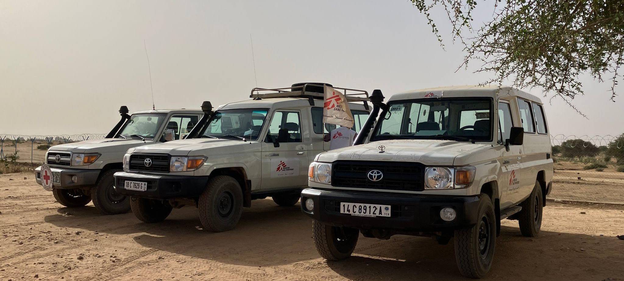 Humanitäre Helfer in Gefahr