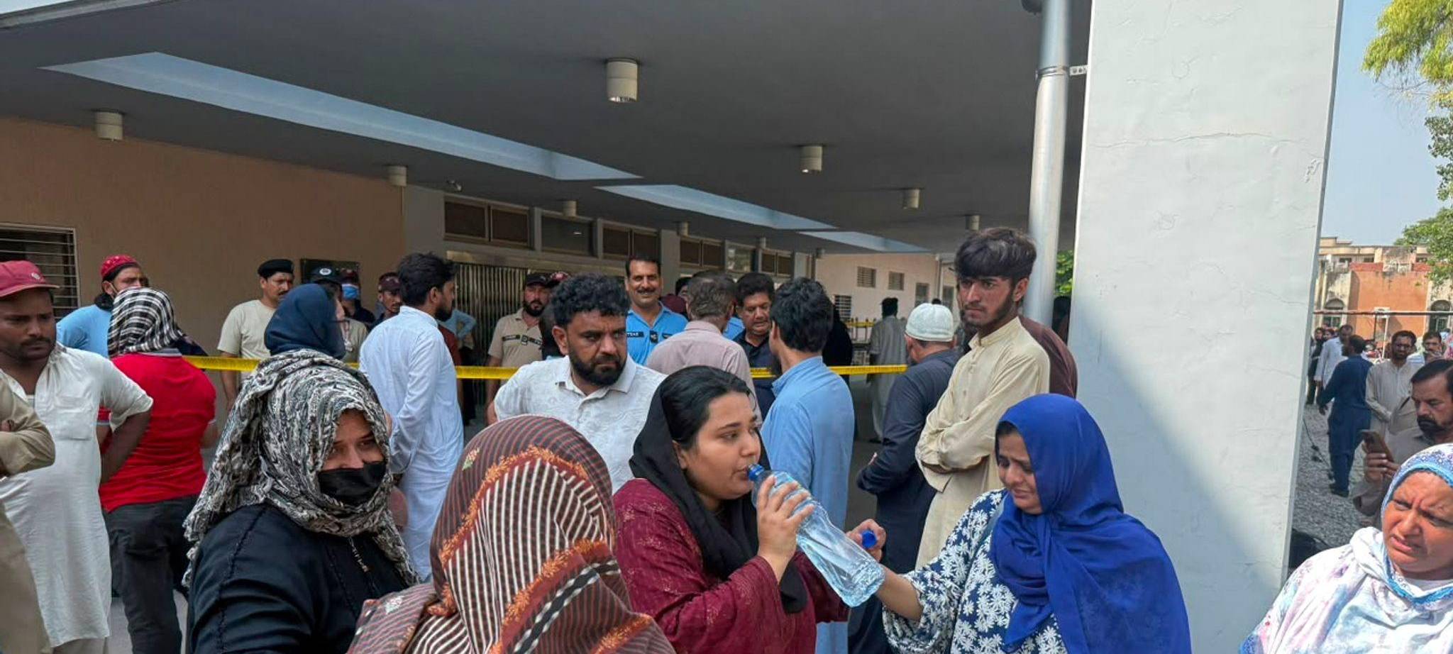Feuer in Entbindungsstation in Pakistan