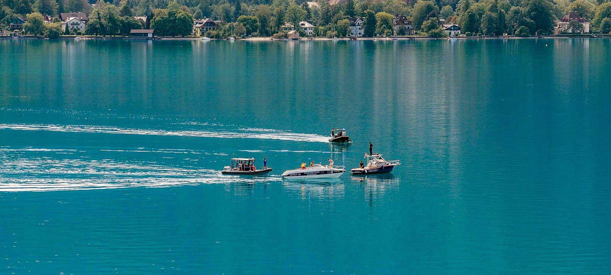 Kleinflugzeug in Attersee in Österreich gestürzt