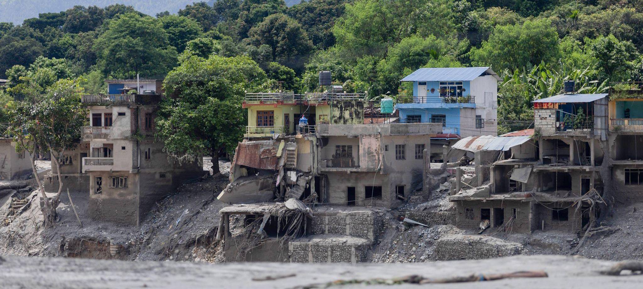 Sturzflut im Himalaya