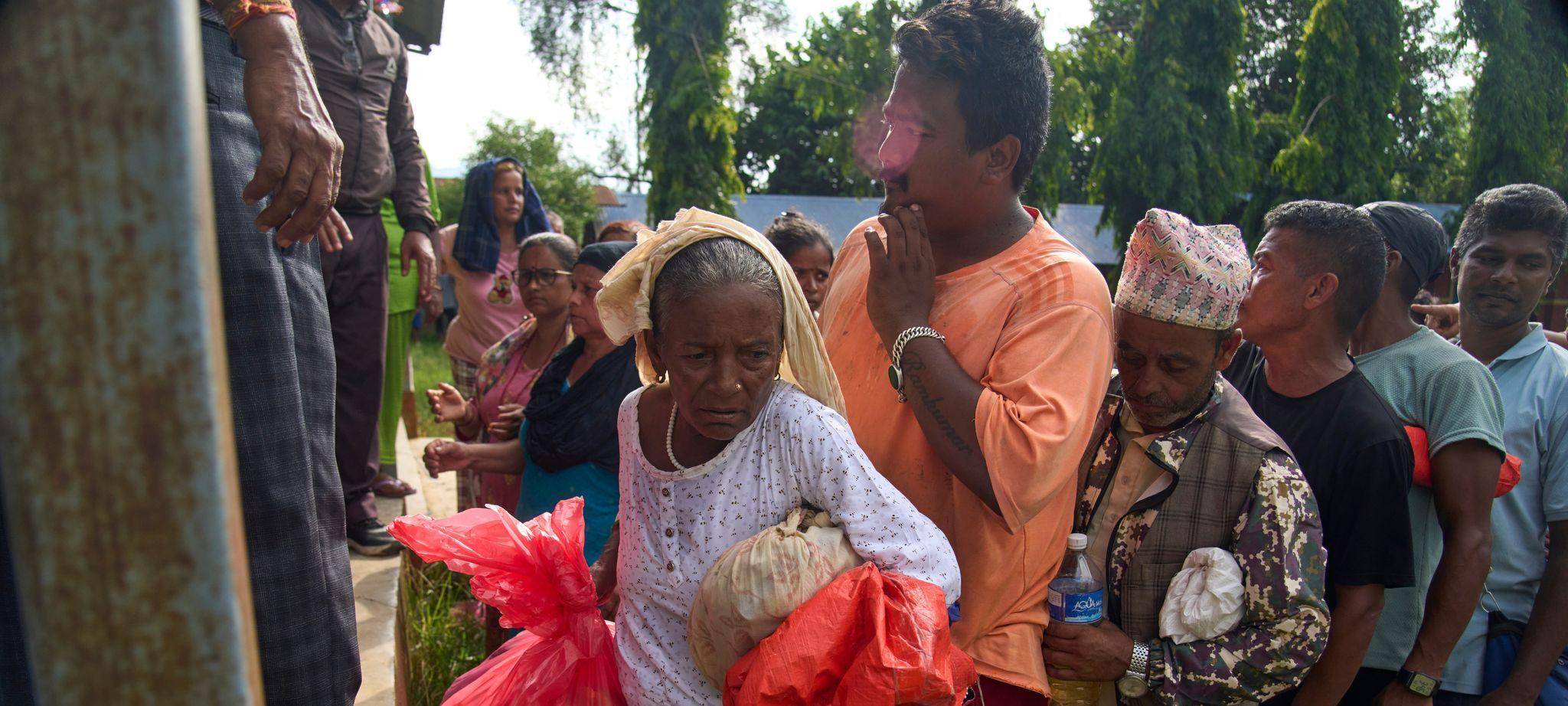 Sturzflut in Nepal