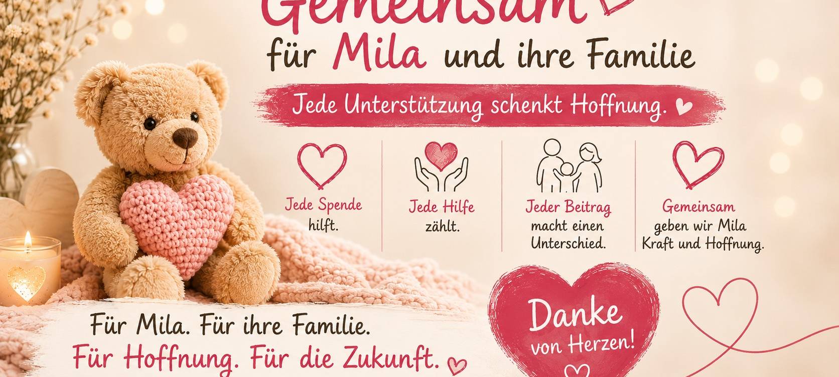 Spendenaktion für Mila aus Leichlingen