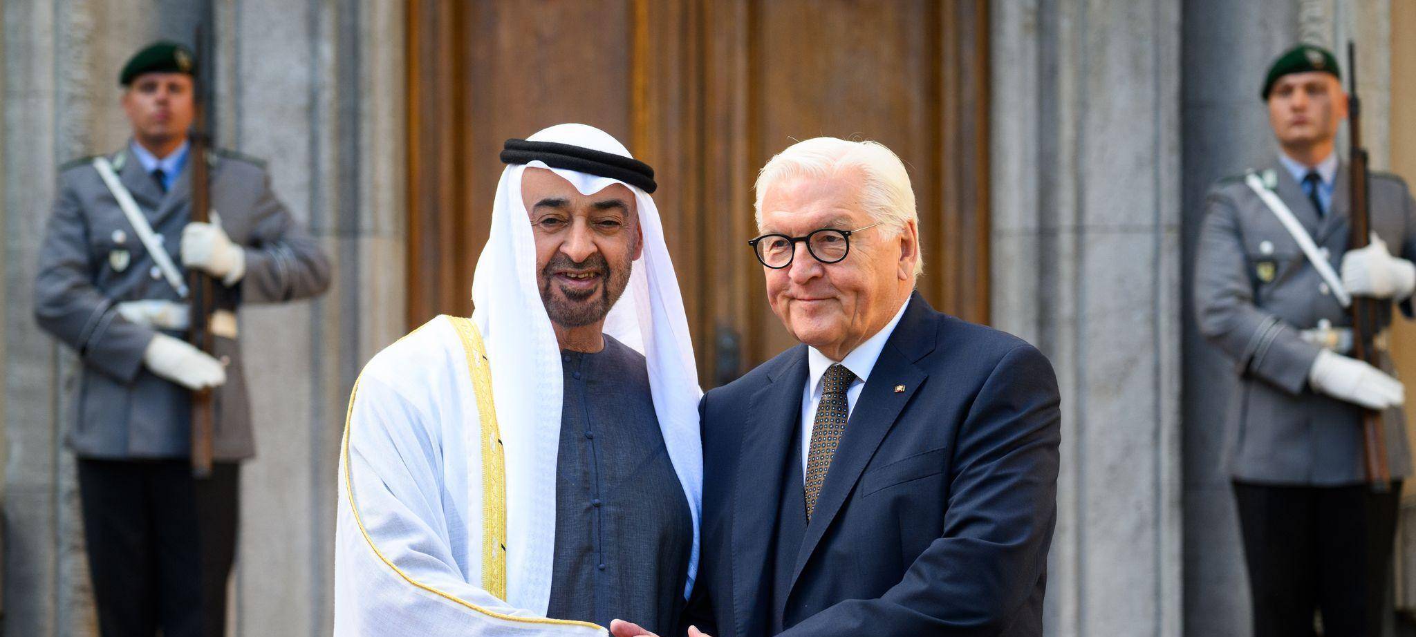 Präsident der Vereinigten Arabischen Emirate in Berlin