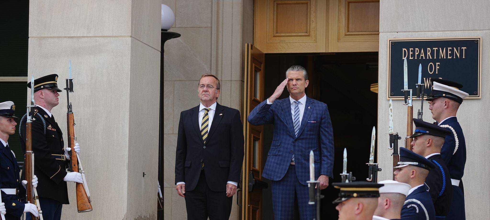 Verteidigungsminister Pistorius beginnt US-Reise