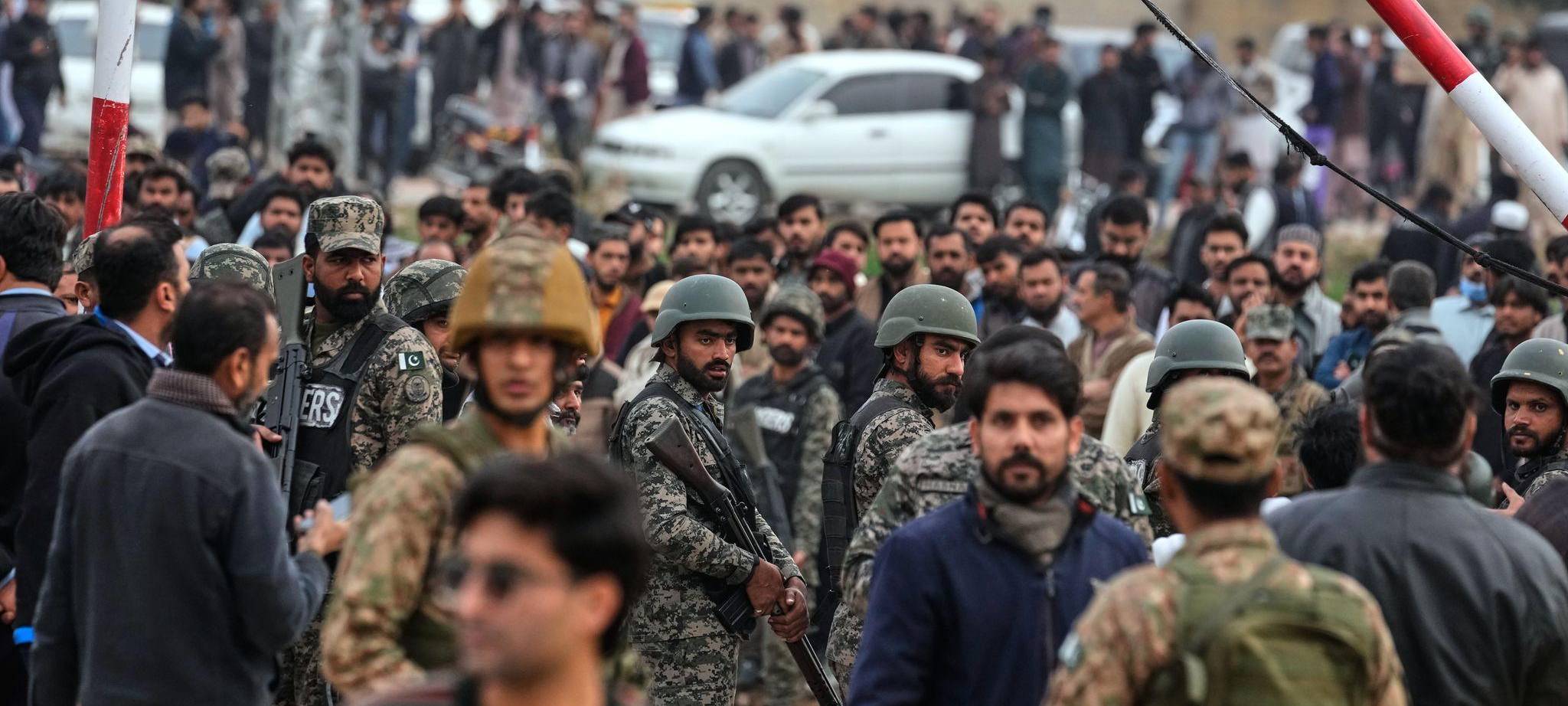 Pakistanische Sicherheitskräfte