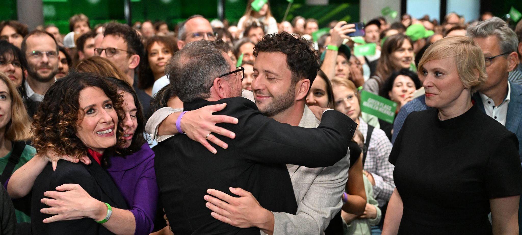 Abgeordnetenhaus-Wahl Berlin - Wahlparty Grüne