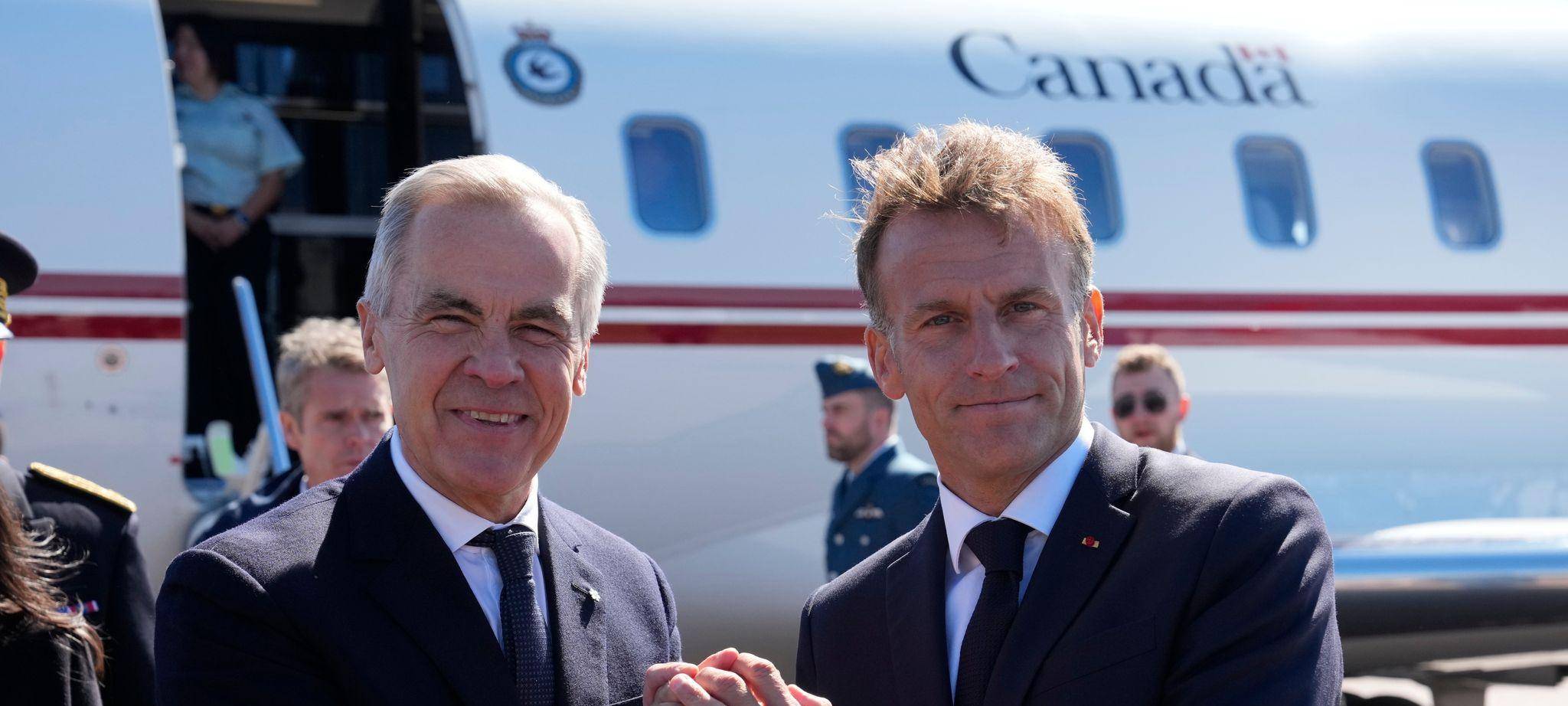 Kanadas Premierminister in Frankreich