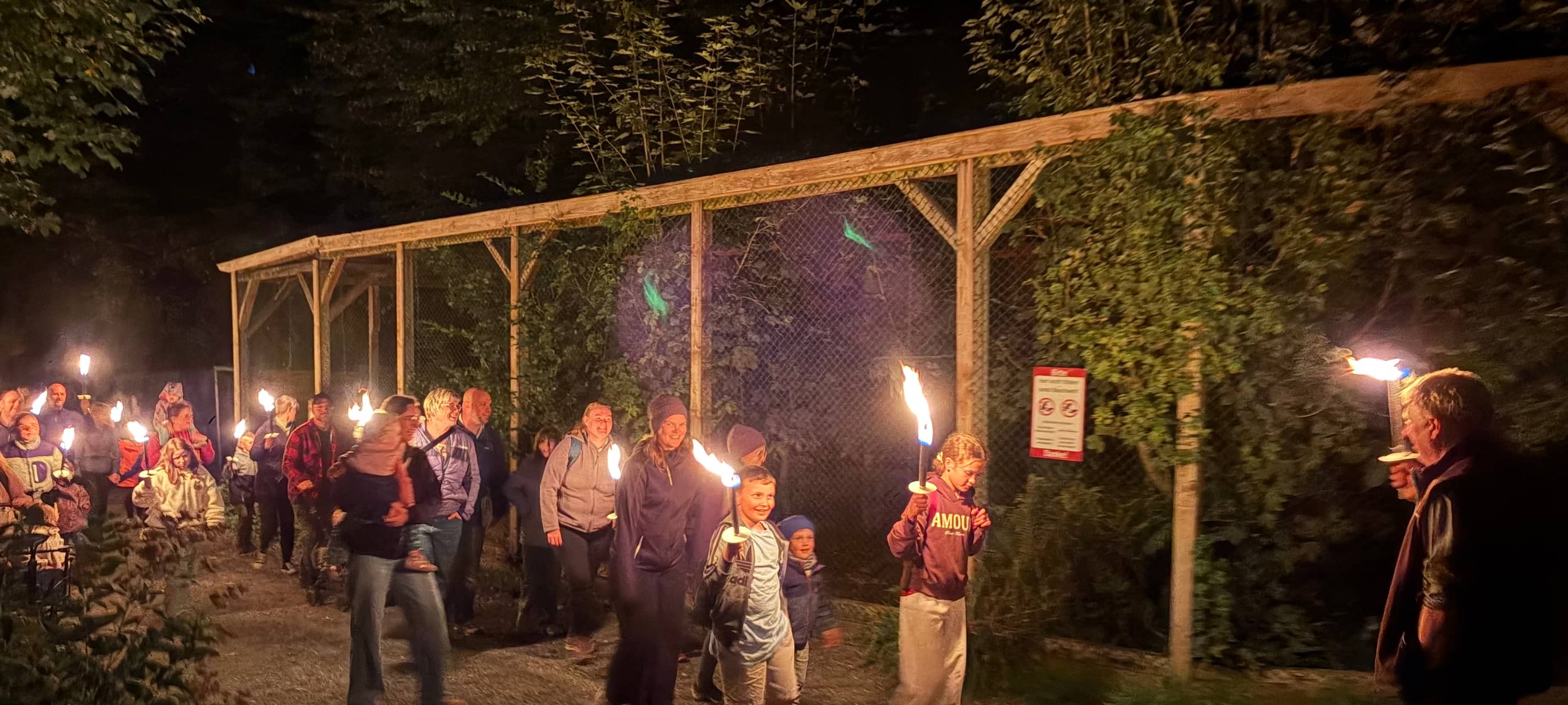 Erlebniswochen - Ein Abend im Affen- und Vogelpark
