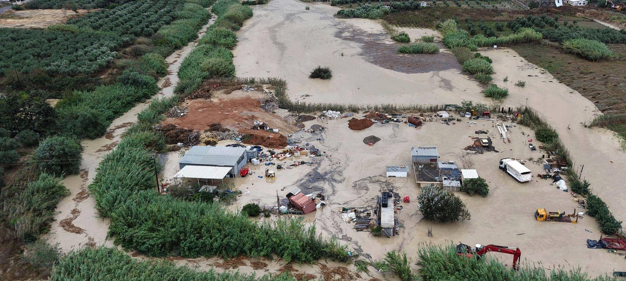 Unwetter auf Kreta