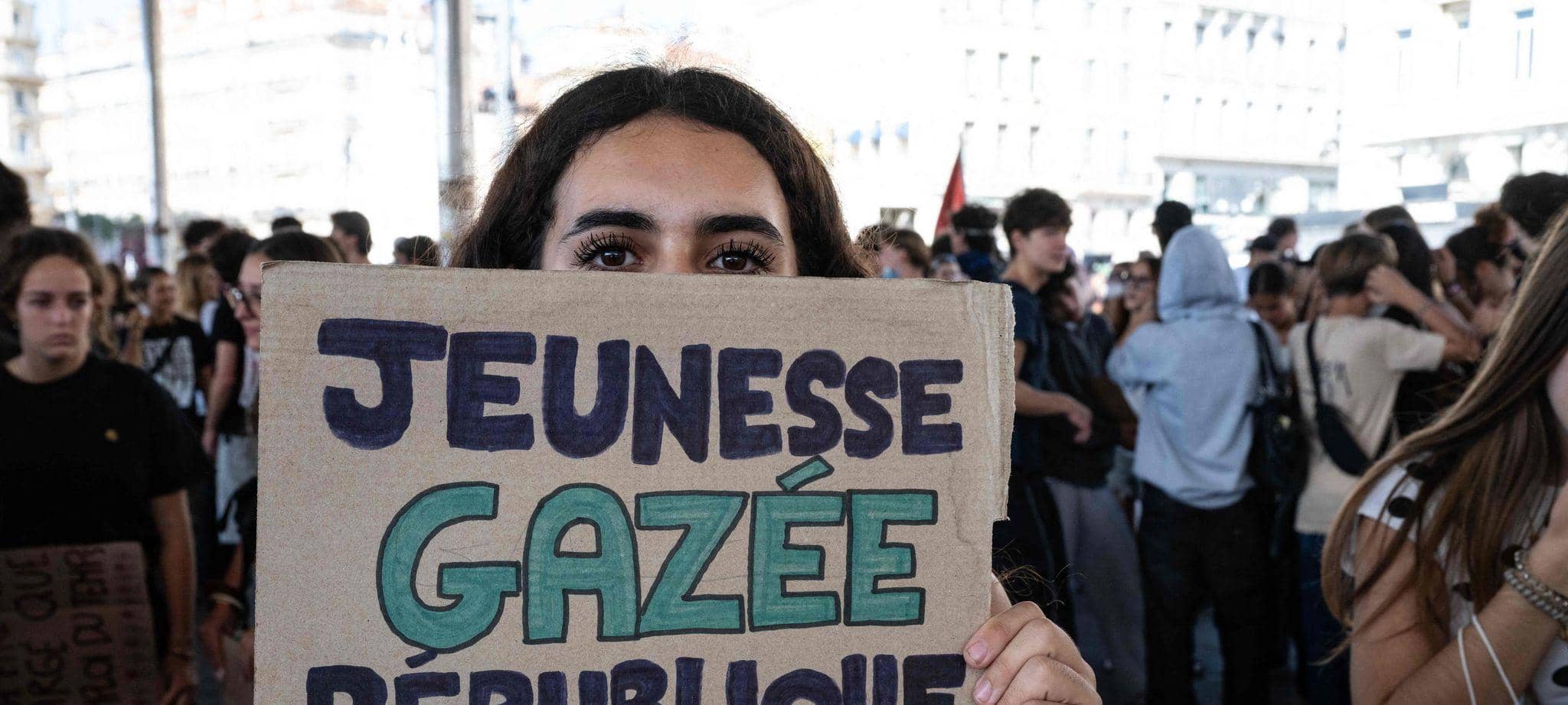 Schulproteste in Frankreich