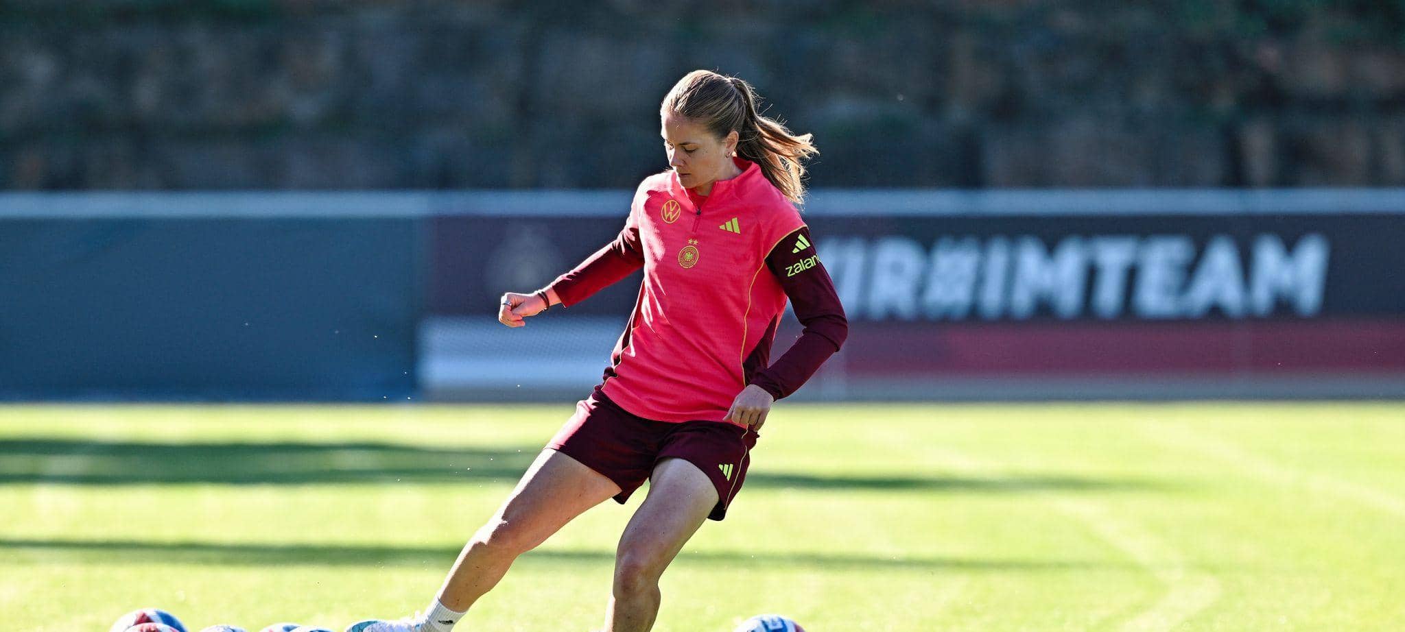 Frauen-Fußballnationalmannschaft - Training