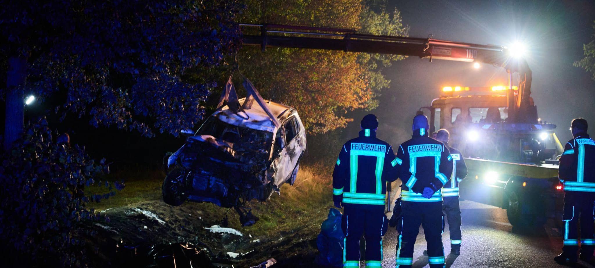 Tote bei Unfall auf Landesstraße in Brandenburg