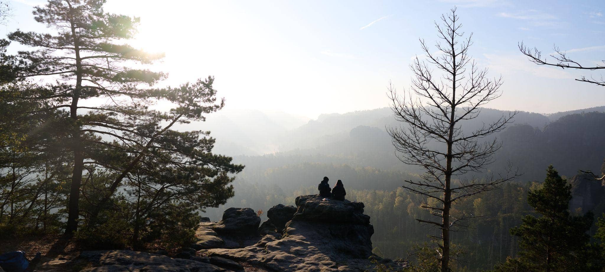 Herbstwetter in der Sächsischen Schweiz