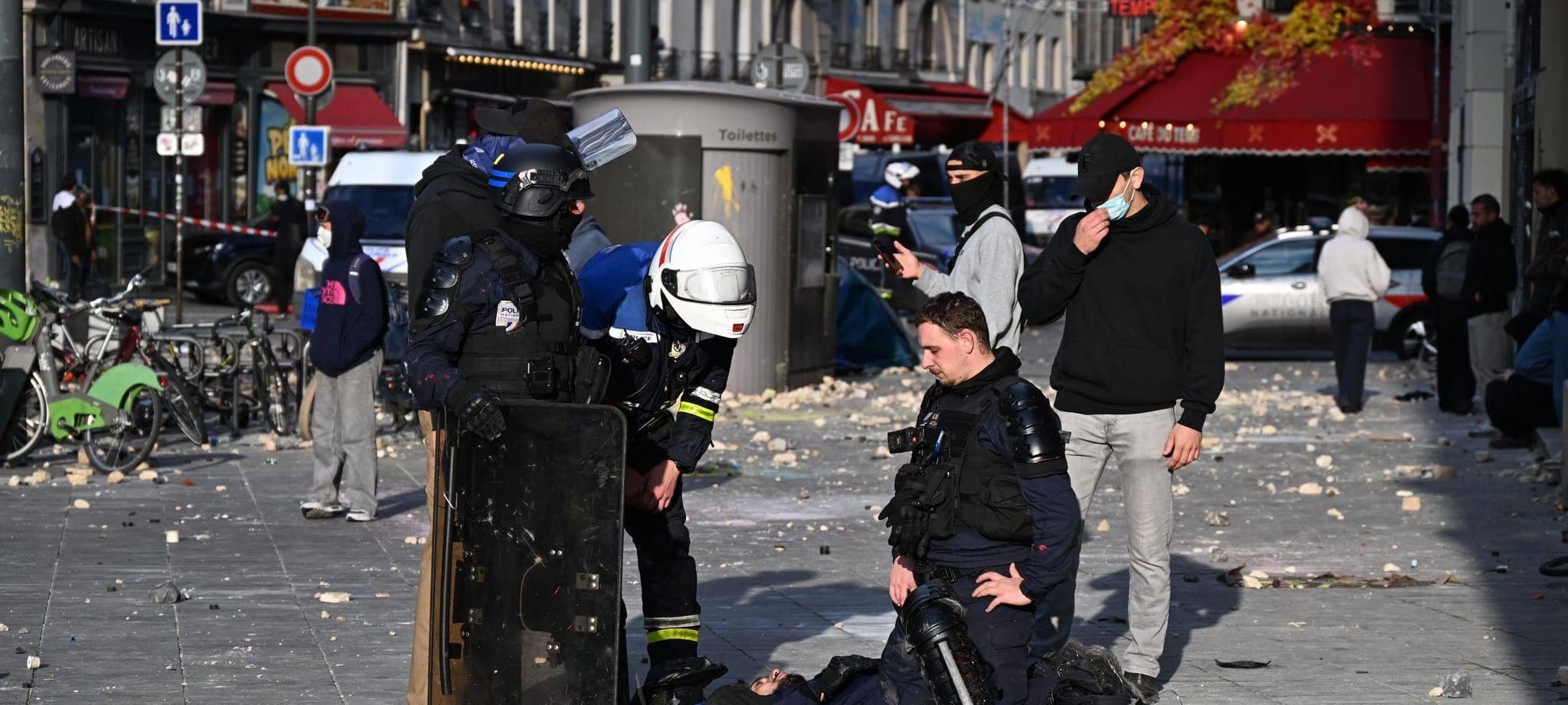Protesttag in Frankreich