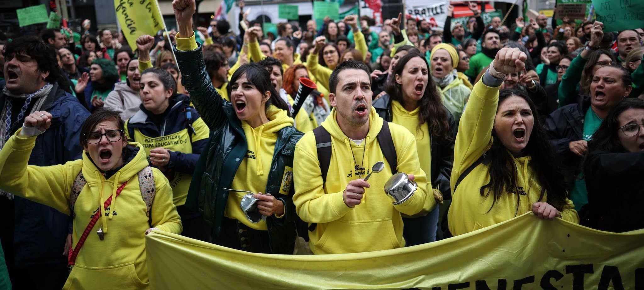 Proteste in Madrid
