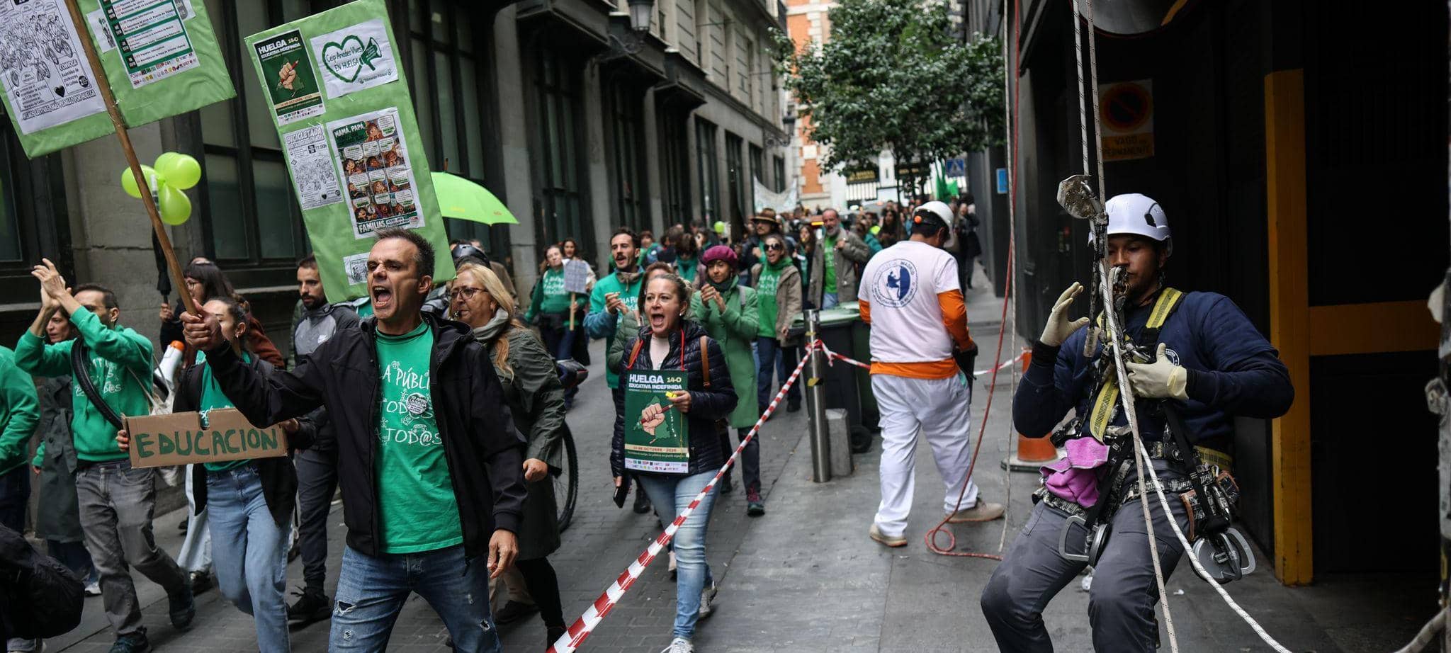 Proteste in Madrid