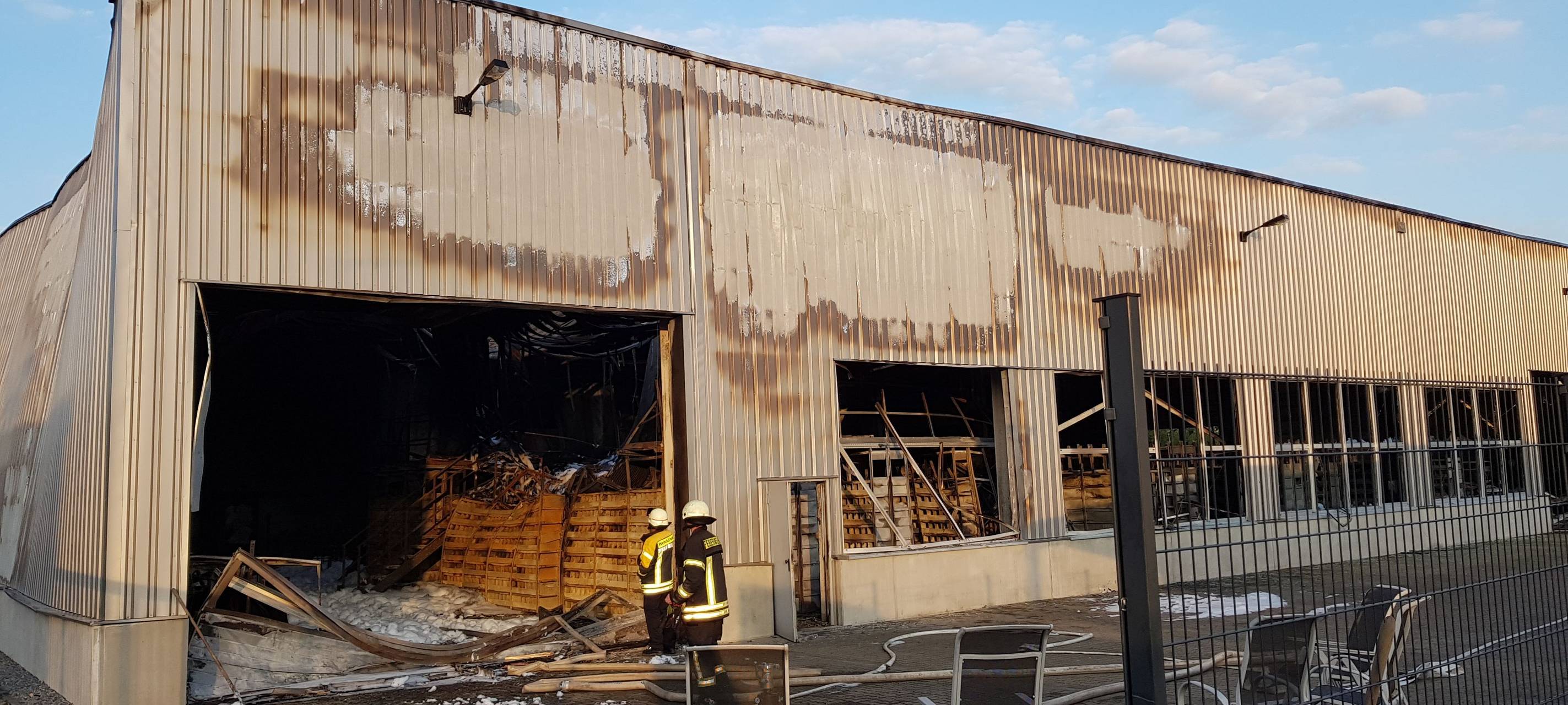 15 Millionen Euro Schaden durch Großbrand