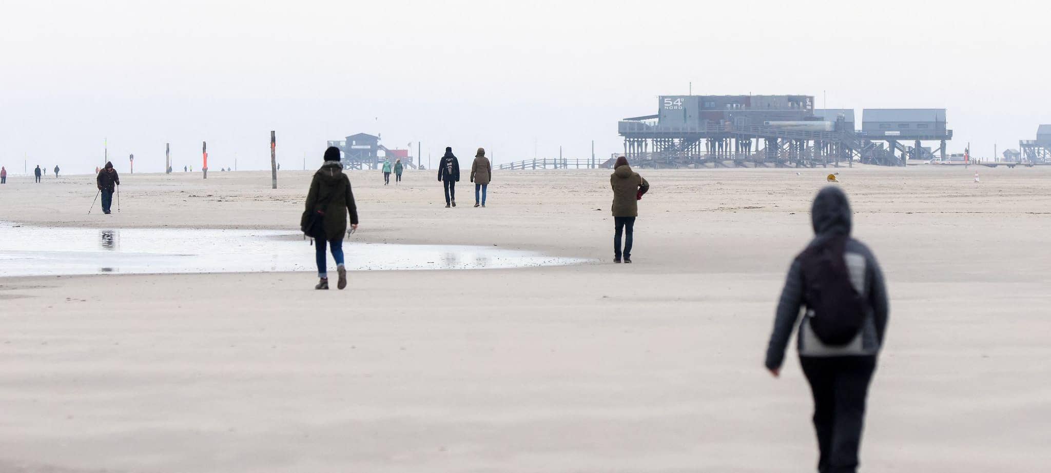Windiges Wetter an der Nordsee erwartet