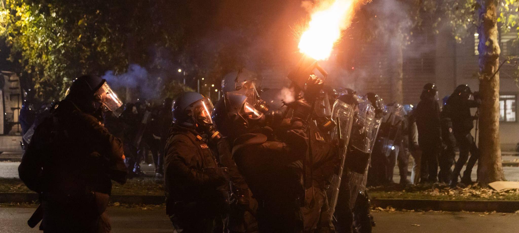 Proteste in Italien - Turin