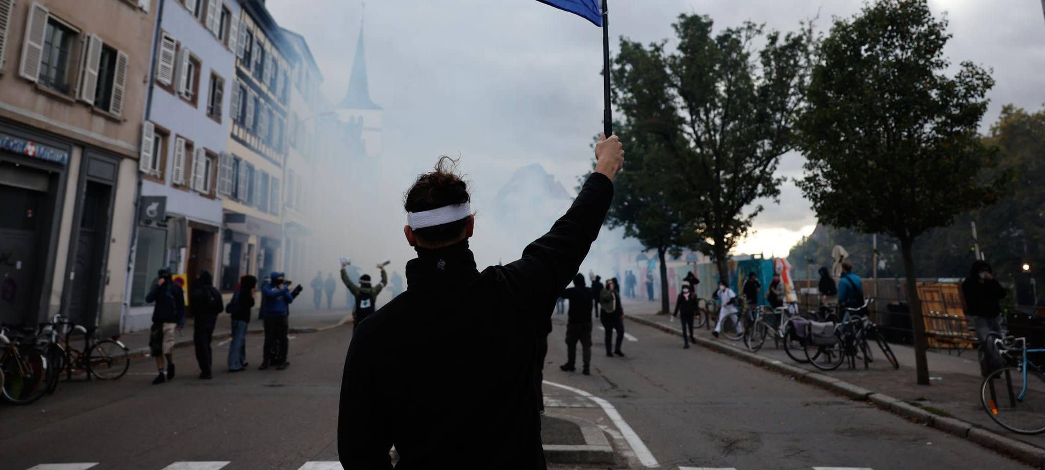 Proteste in Straßburg