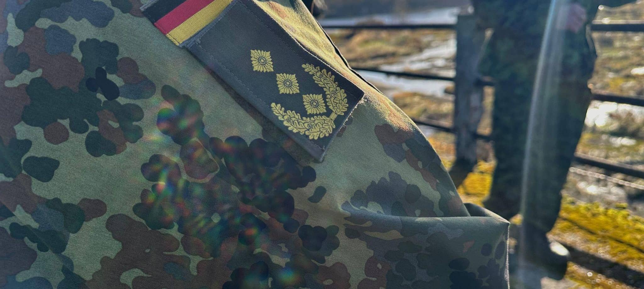 Generalleutnant Freuding in Narva/Estland