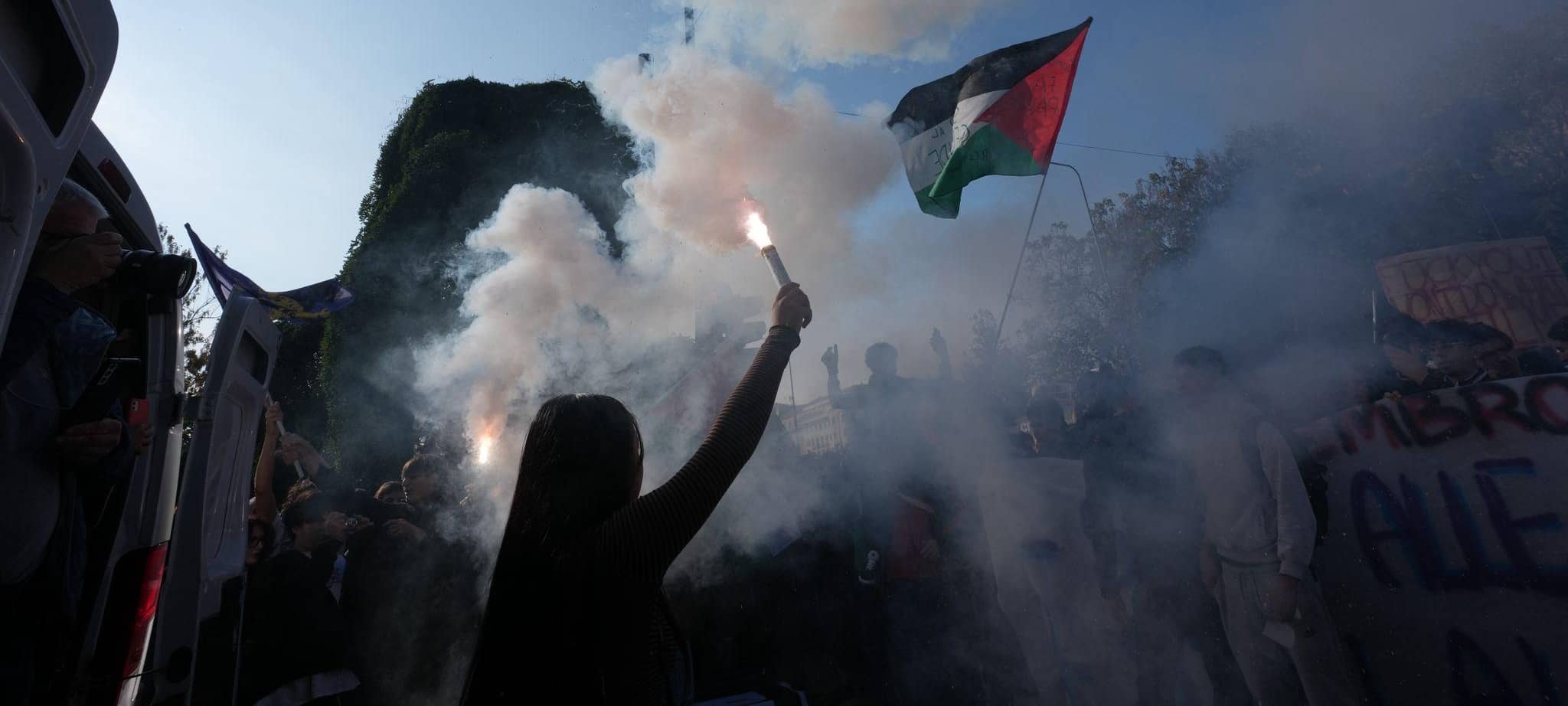 Generalstreik in Italien - Mailand