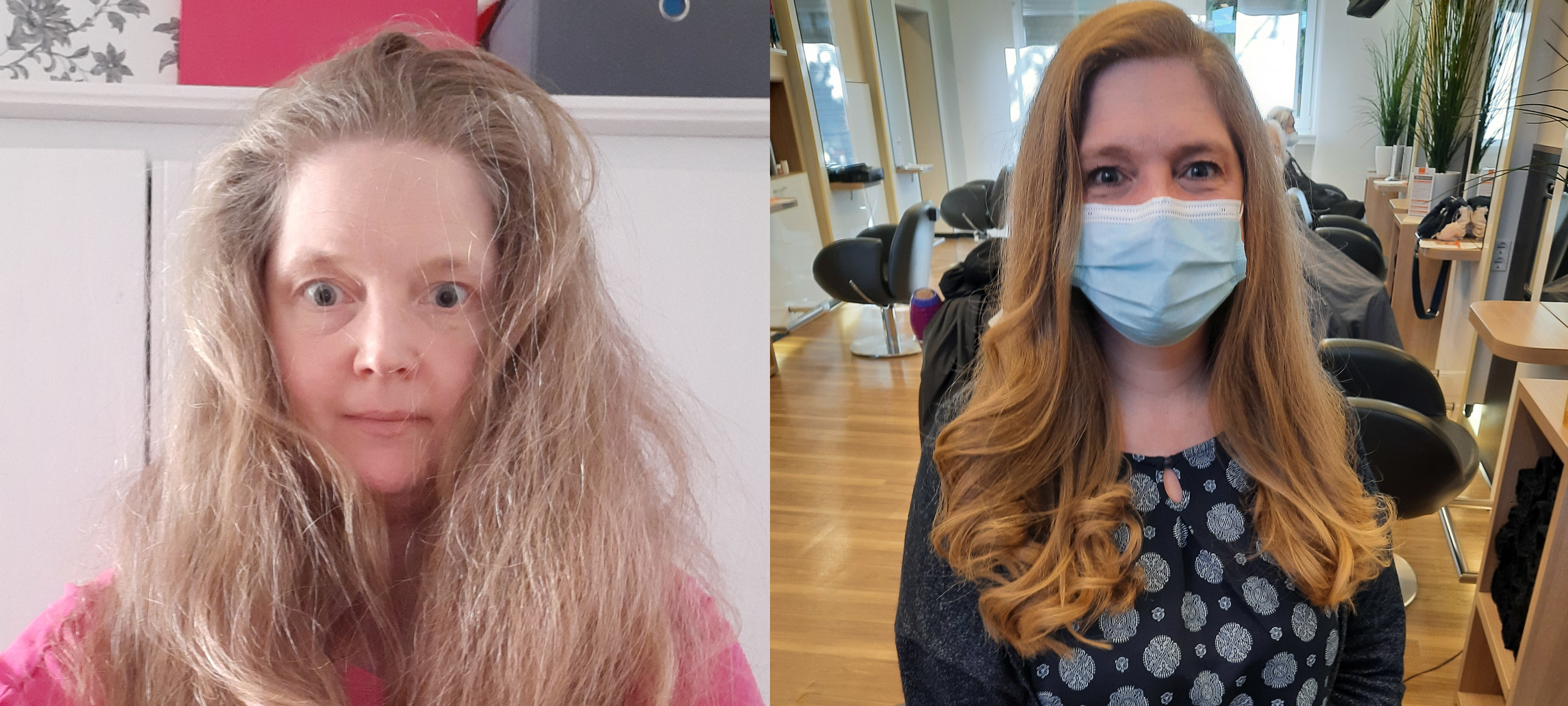 Vorher - nachher: Malin aus Nümbrecht hat bei uns einen Friseurbesuch gewonnen!