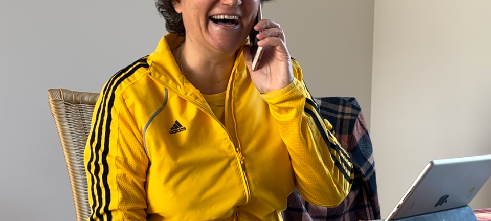 Das Lachtelefon - Kerstin aus Rösrath lacht ehrenamtlich