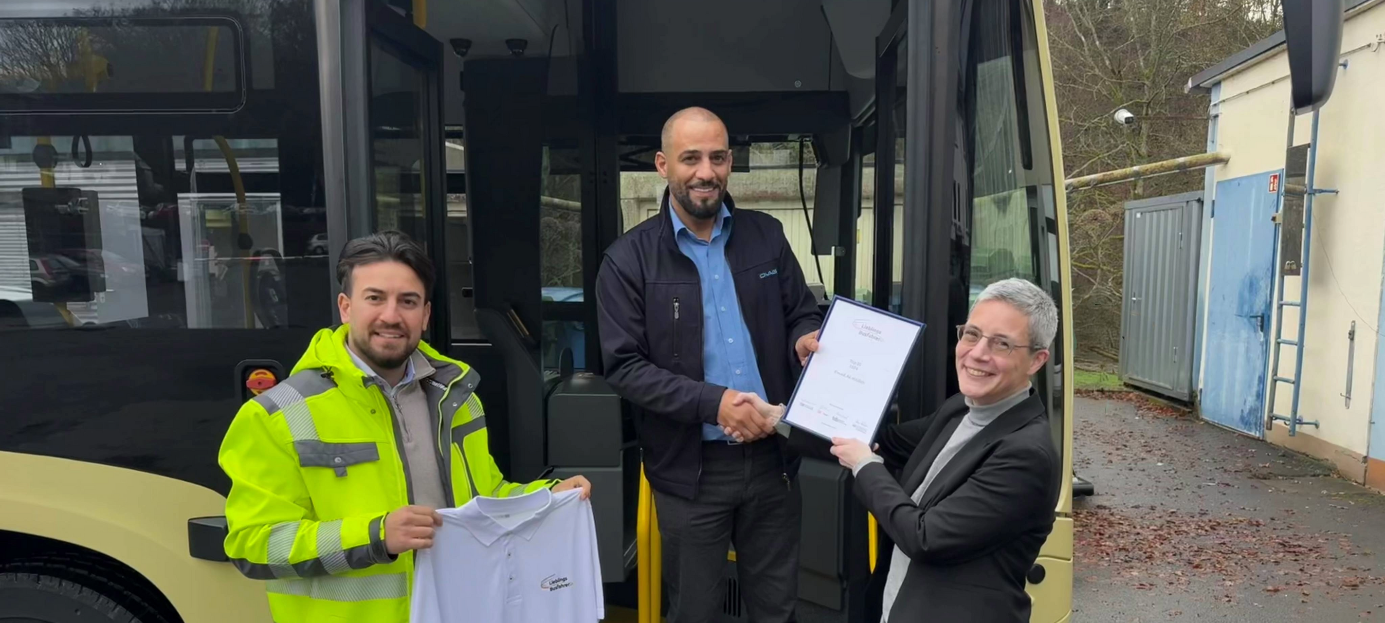 OVAG-Busfahrer gehört zu den beliebtesten Deutschlands