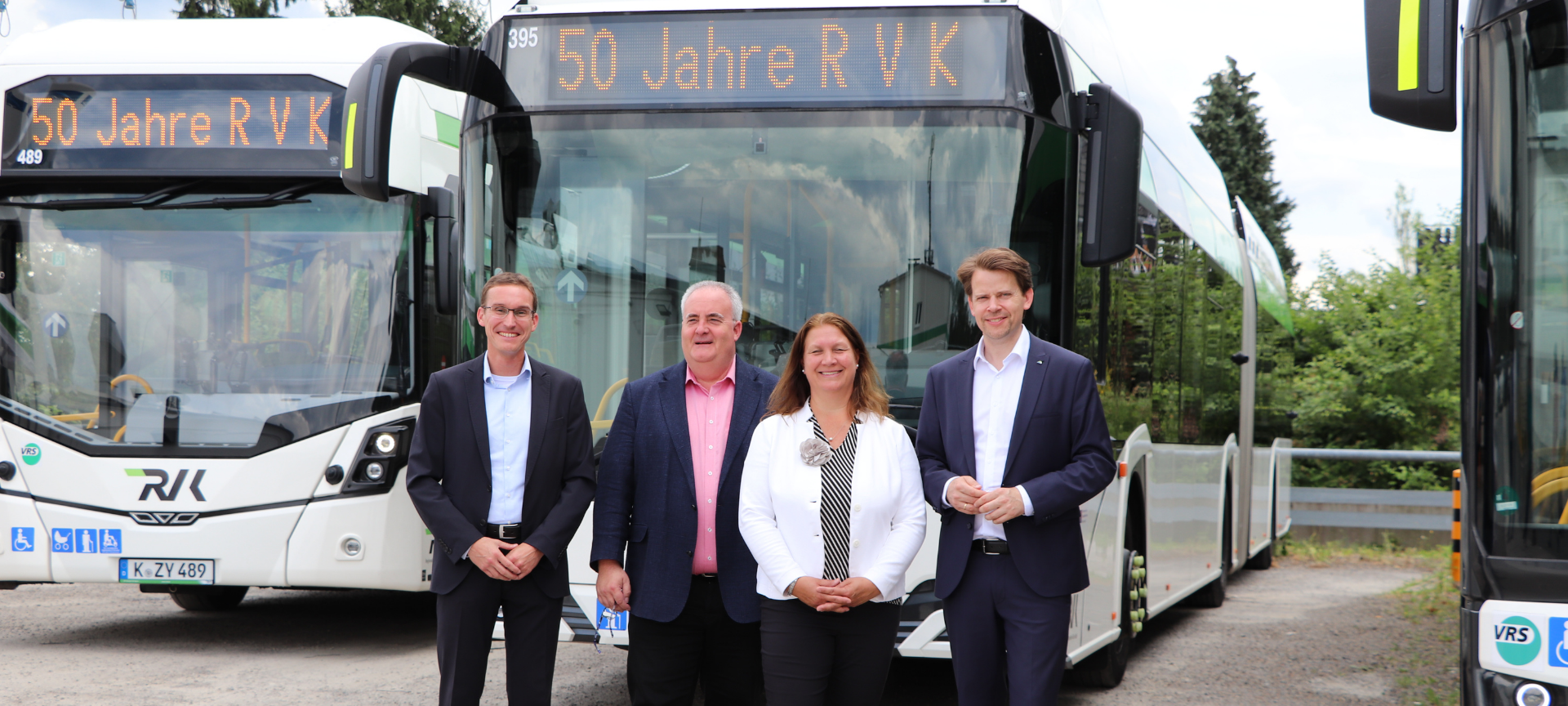Meilenstein erreicht: 160 Wasserstoffbusse der RVK in der Region