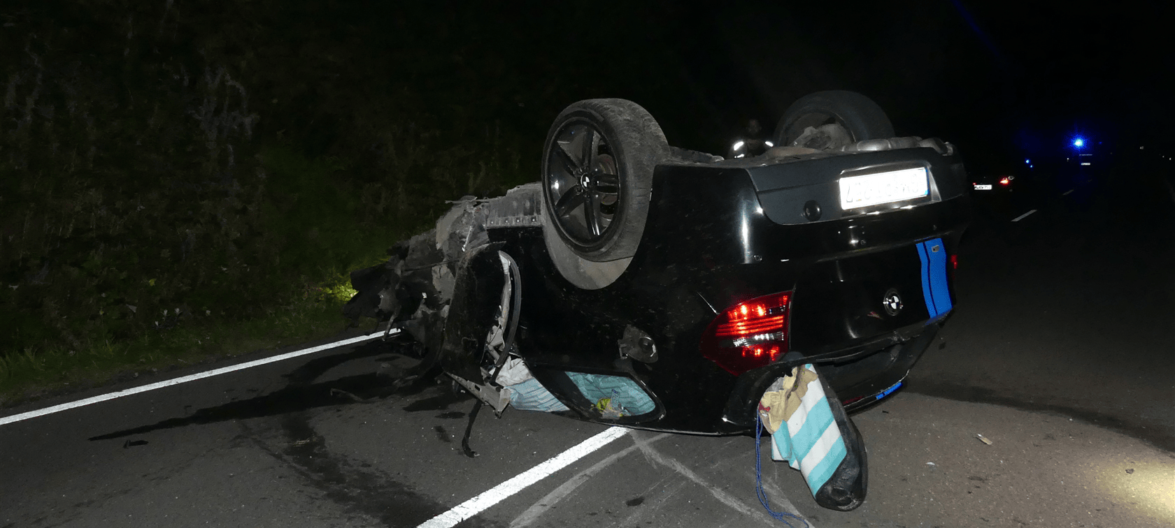 THC und Alkohol: Ein schwerer Unfall und Polizei-Kontrollen