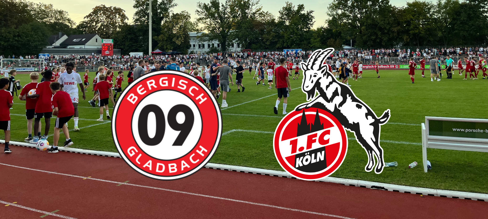 1. FC Köln zu Gast beim SV Bergisch Gladbach 09 – Testspiel in der BELKAW Arena