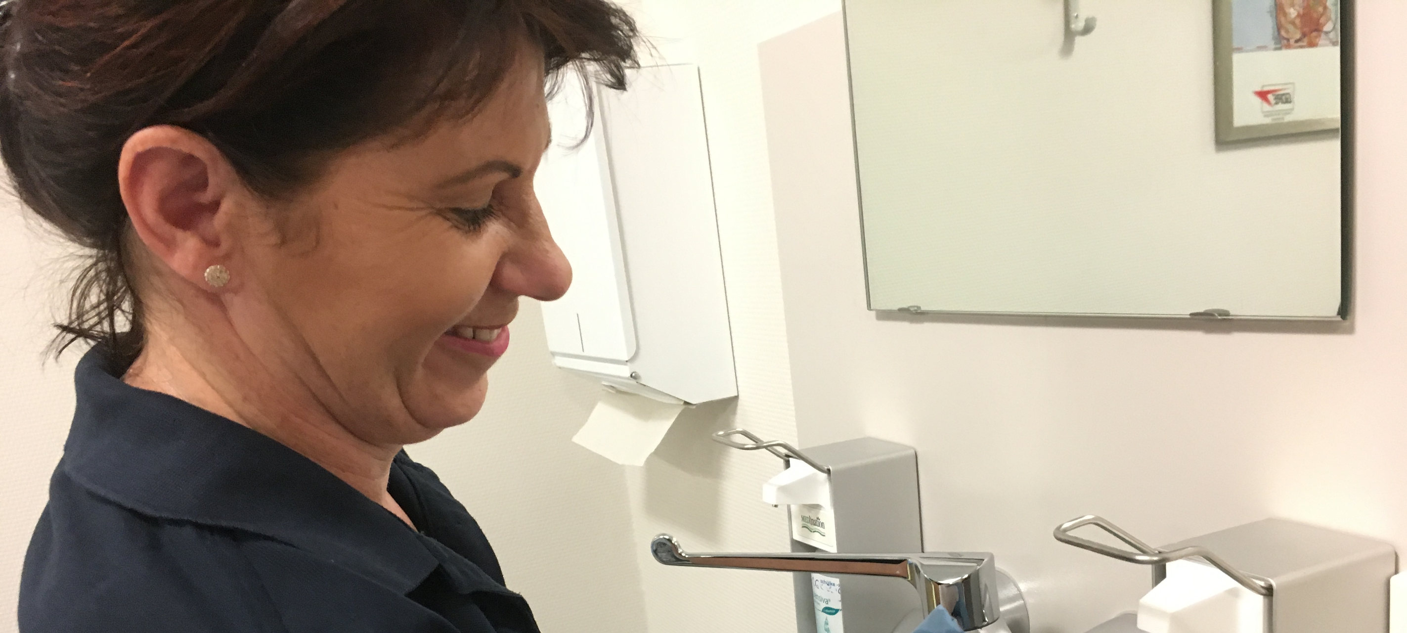 Putzen an besonderen Orten